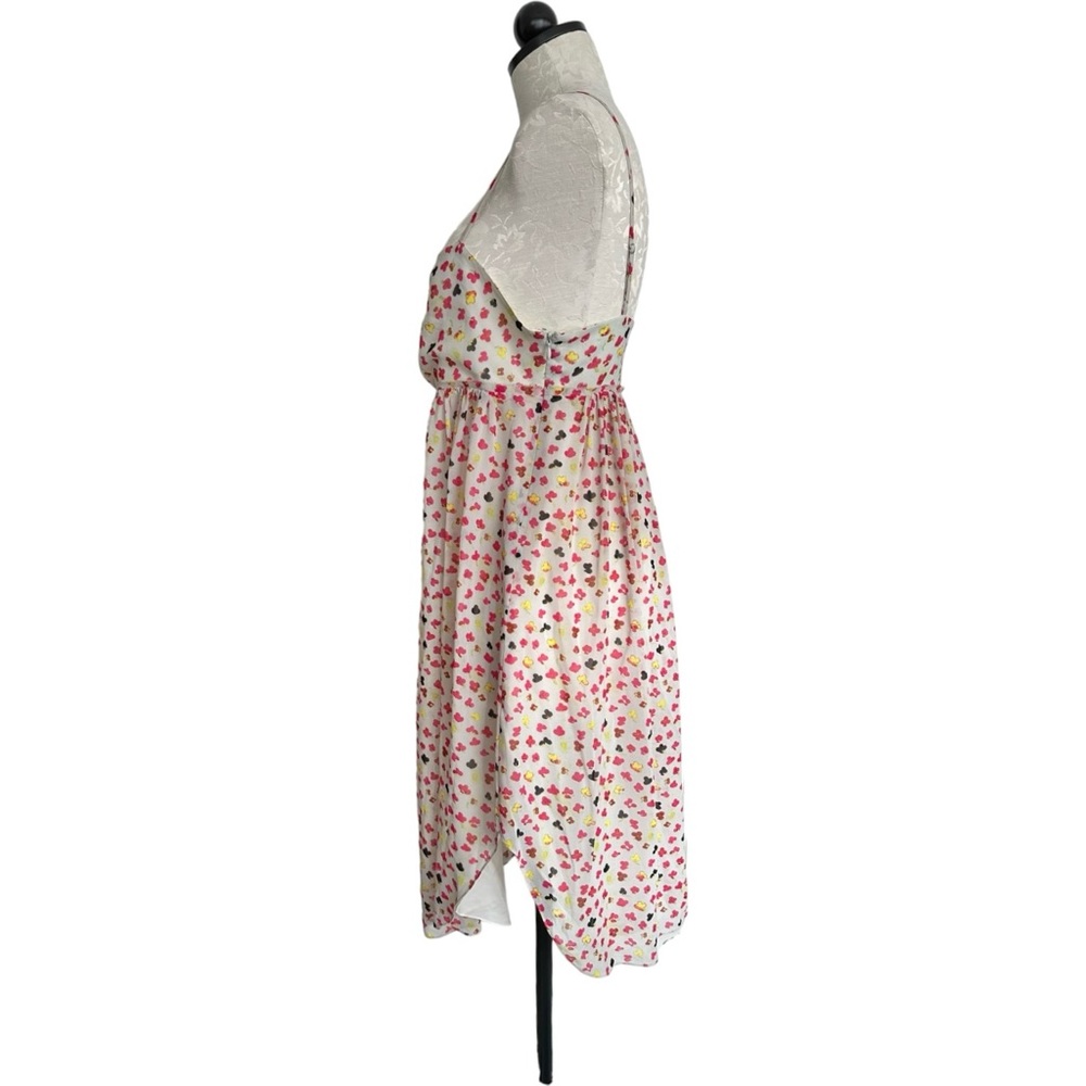 RACHEL Rachel Roy Floral Empire Waist Chiffon Dress Size XL - Picture 6 of 16